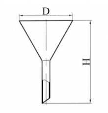 Лабораторная воронка В-100-150 мм