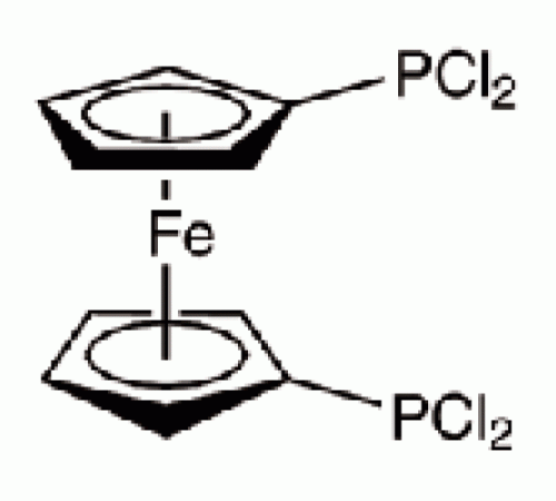 1,1 '-бис (дихлорфосфино) ферроцен, 98%, Alfa Aesar, 250 мг