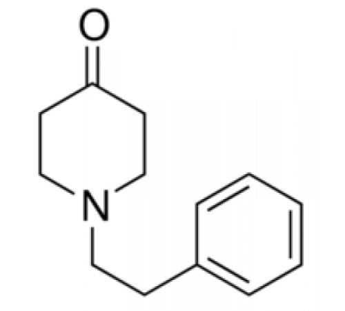 1 - (2-фенилэтил) -4-пиперидон, 98%, Alfa Aesar, 100 г