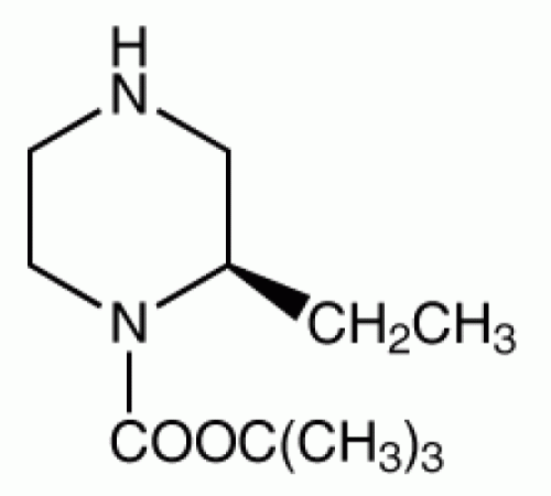(S) -1-Вос-2-этилпиперазин, 97%, Alfa Aesar, 250 мг