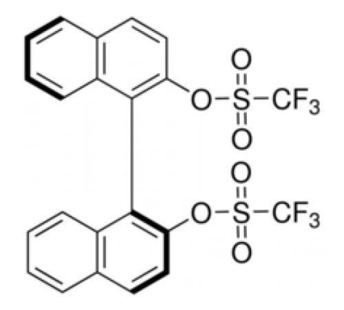 (S) - (+) -1,1 '-би (2-нафтол) бис (трифторметансульфонат), 97%, Alfa Aesar, 1 г