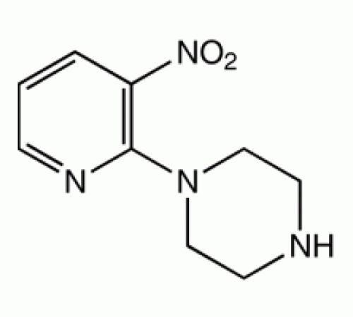 1 - (3-нитро-2-пиридил) пиперазин, 97%, Alfa Aesar, 5 г
