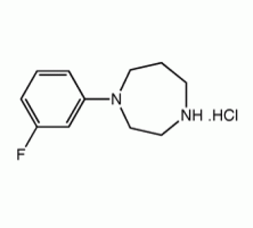 1 - (3-фторфенил) гомопиперазин моногидрохлорид, 98%, Alfa Aesar, 500 мг