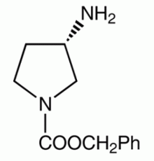 (S) - (+) - 3-амино-1- (бензилоксикарбонил) пирролидин, 96%, Alfa Aesar, 1г
