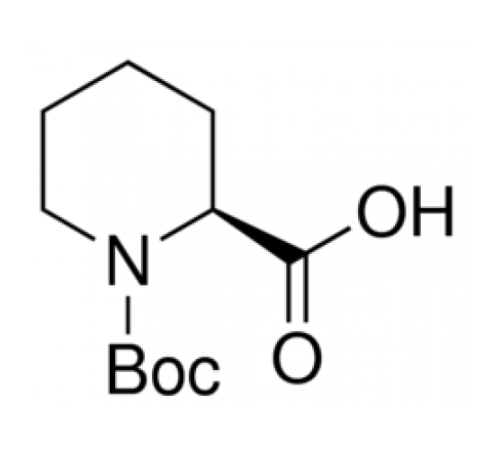 (S)-N-BOC-пиперидин-2-карбоновая кислота, 98%, Acros Organics, 5г