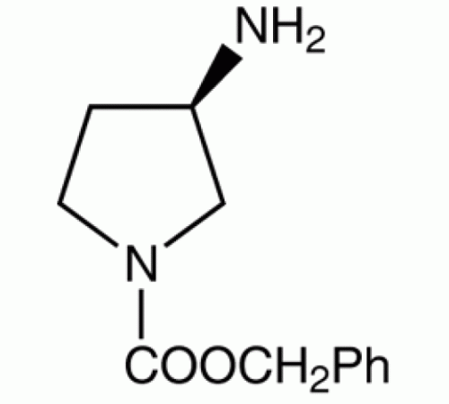 (R) - (-) - 3-амино-1- (бензилоксикарбонил) пирролидин, 96%, Alfa Aesar, 250 мг